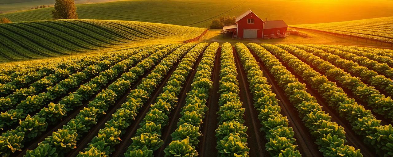 Farm landscape